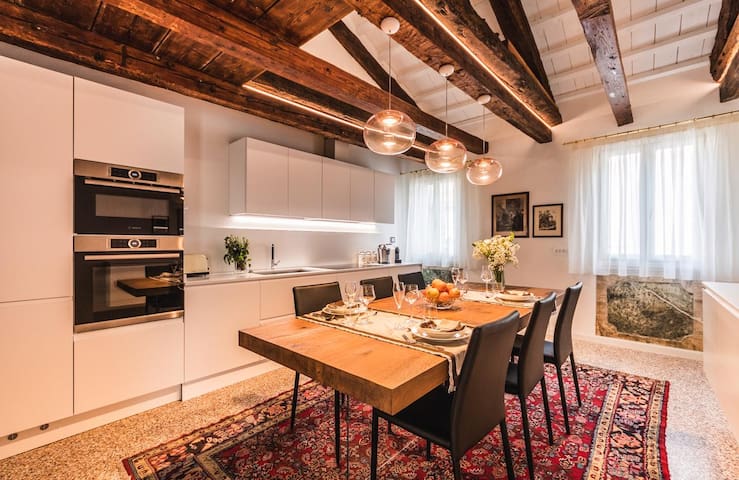 Cà Brunilda-luxury penthouse with terrace inVenice