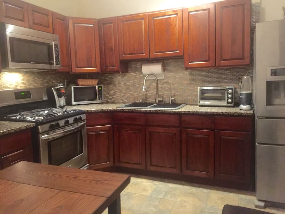 Full kitchen access.