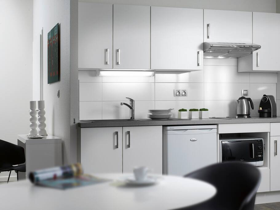 Cuisine Studio Confort Résidence le 32