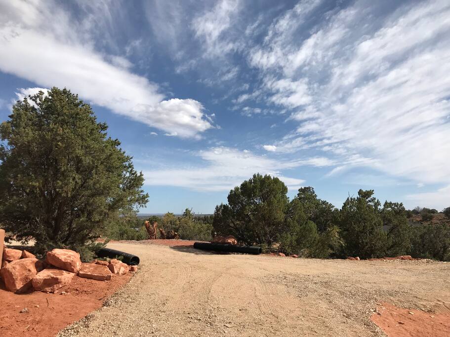 View from the patio