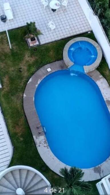 Alberca y jacuzzi