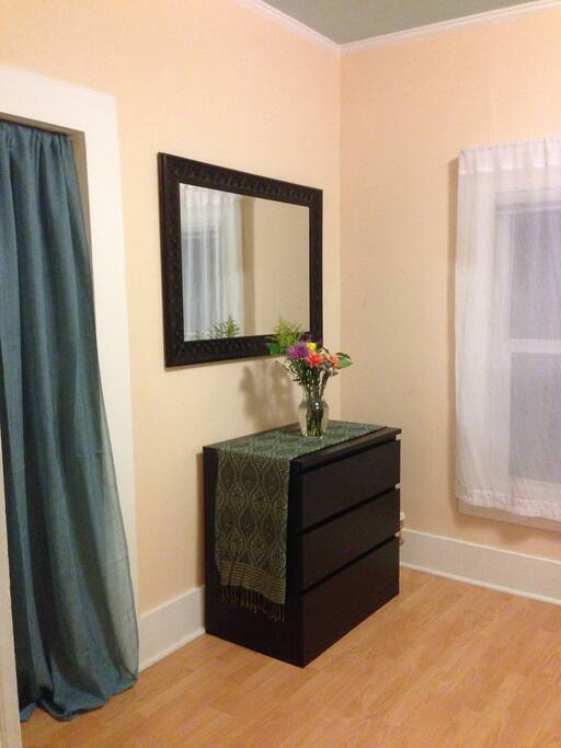 Part of bedroom