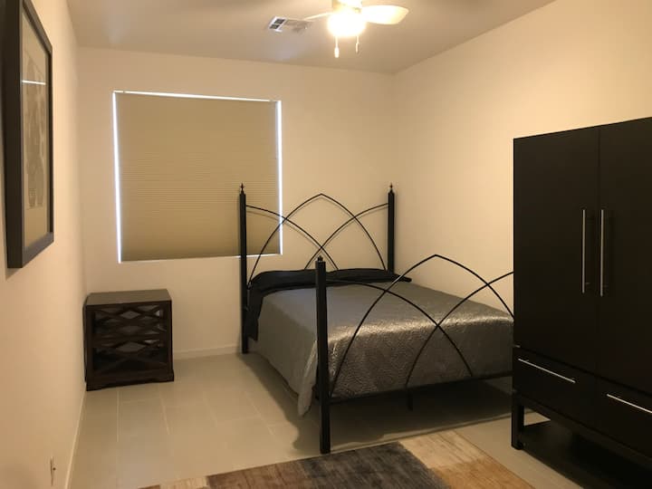 Fjärde sovrummet med dubbelsäng