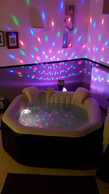 Détente grâce au jacuzzi
