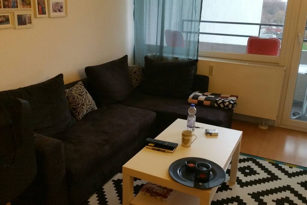 Direkter Zugang zum Balkon