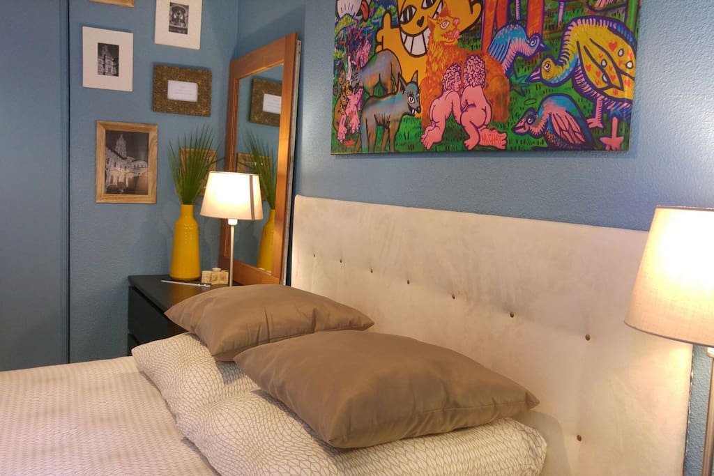 votre chambre: lit queen size 160x200