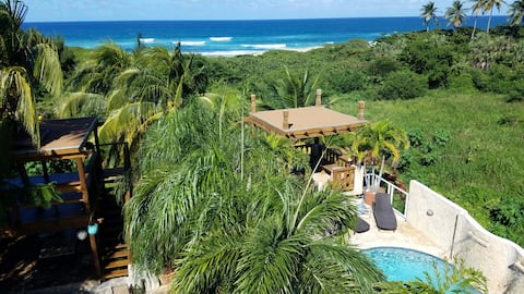 Jobos Beach House - Steps from the beach!