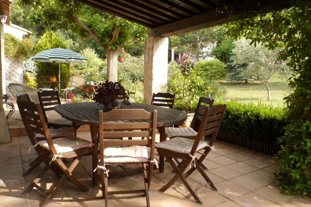 La terrasse couverte