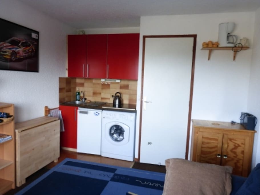 Lounge and Kitchen