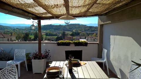 In seventh heaven...