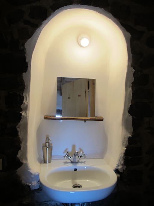 detall del bany de la suite