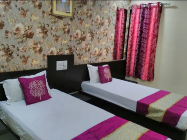 Deluxe rooms in a Hotel at Bhawarkua Square Indore