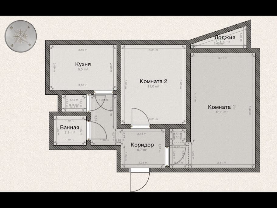Apartment plan.