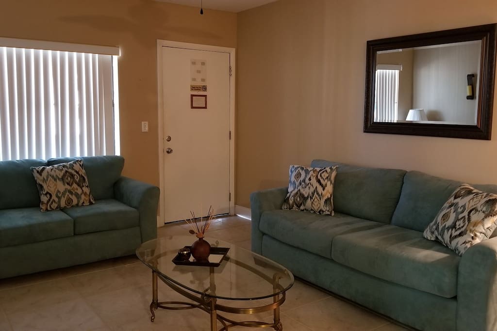 Sofa and love seat