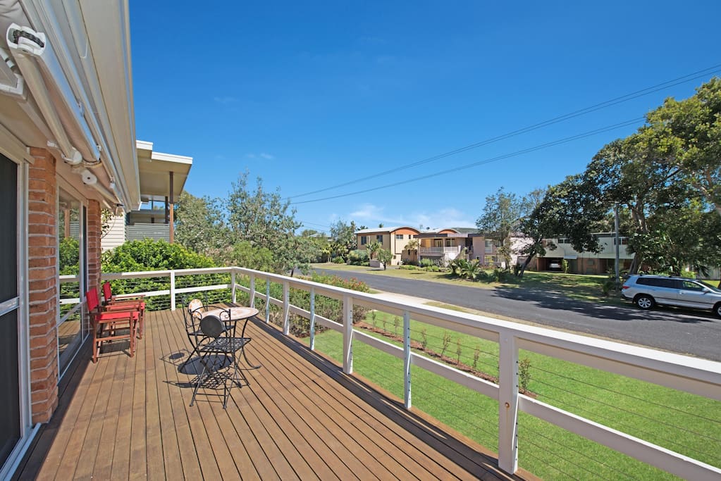 Front balcony