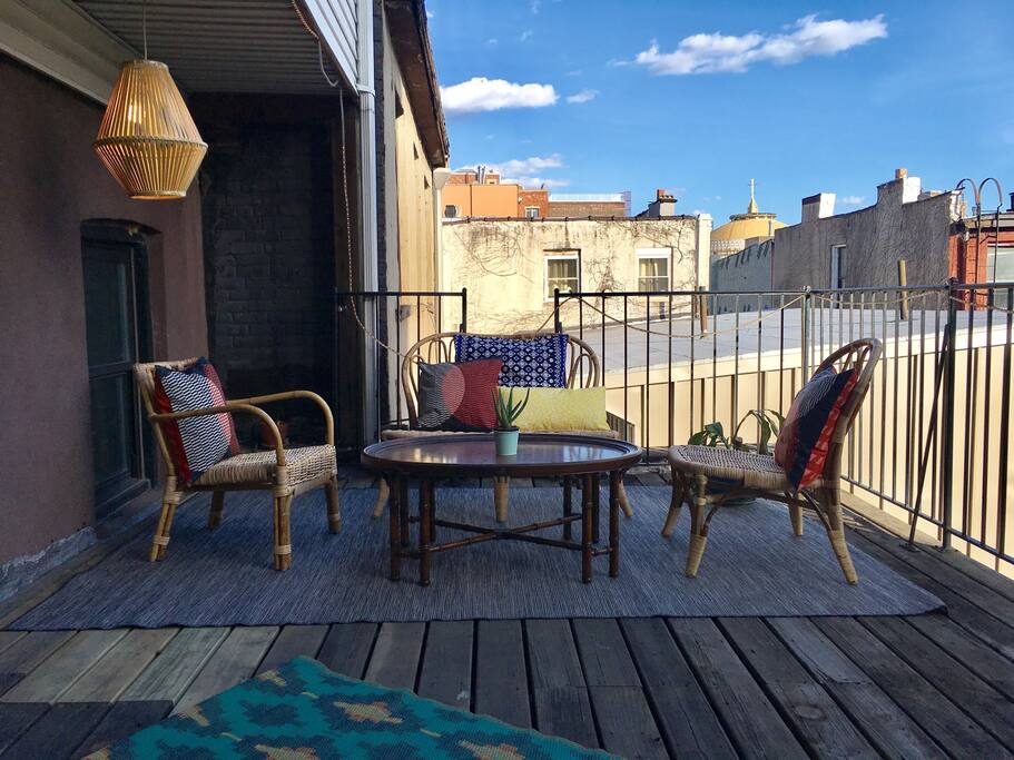 Private terrace