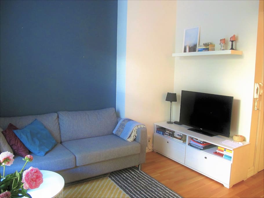 Feel free to use the TV :)