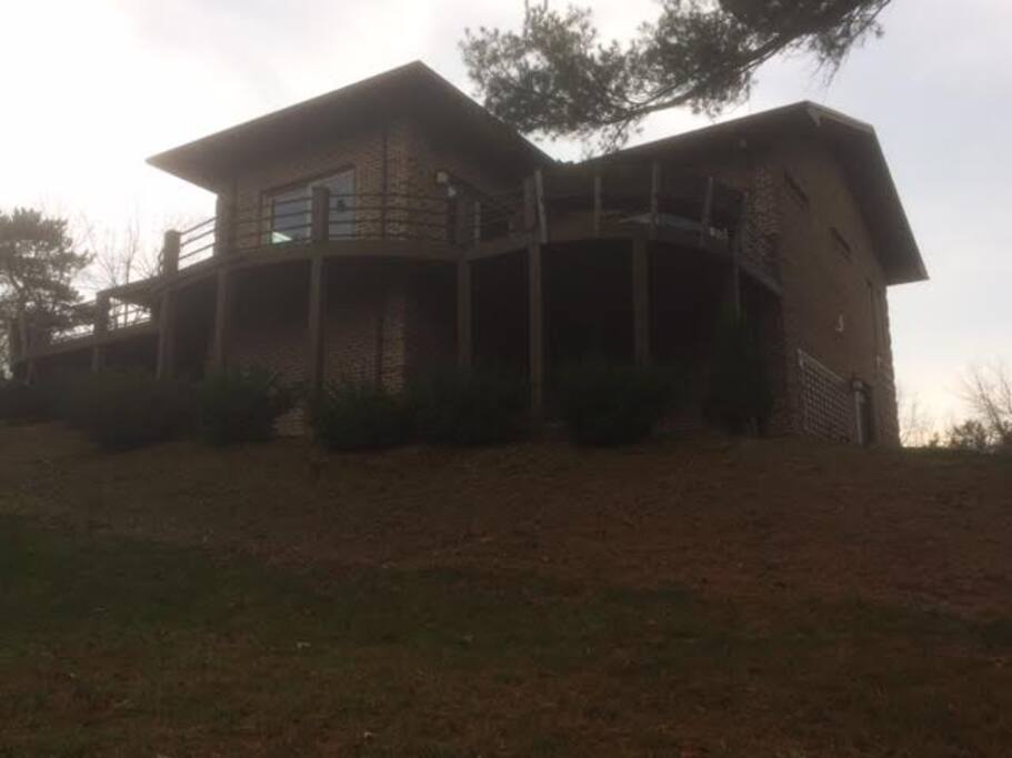 Amazing deck with views of Penns Valley.
