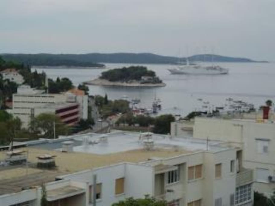 view from the apartment