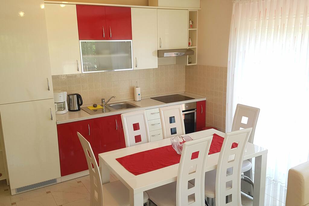 Kitchen and dinning table