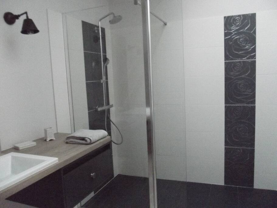 douche à l'italienne
