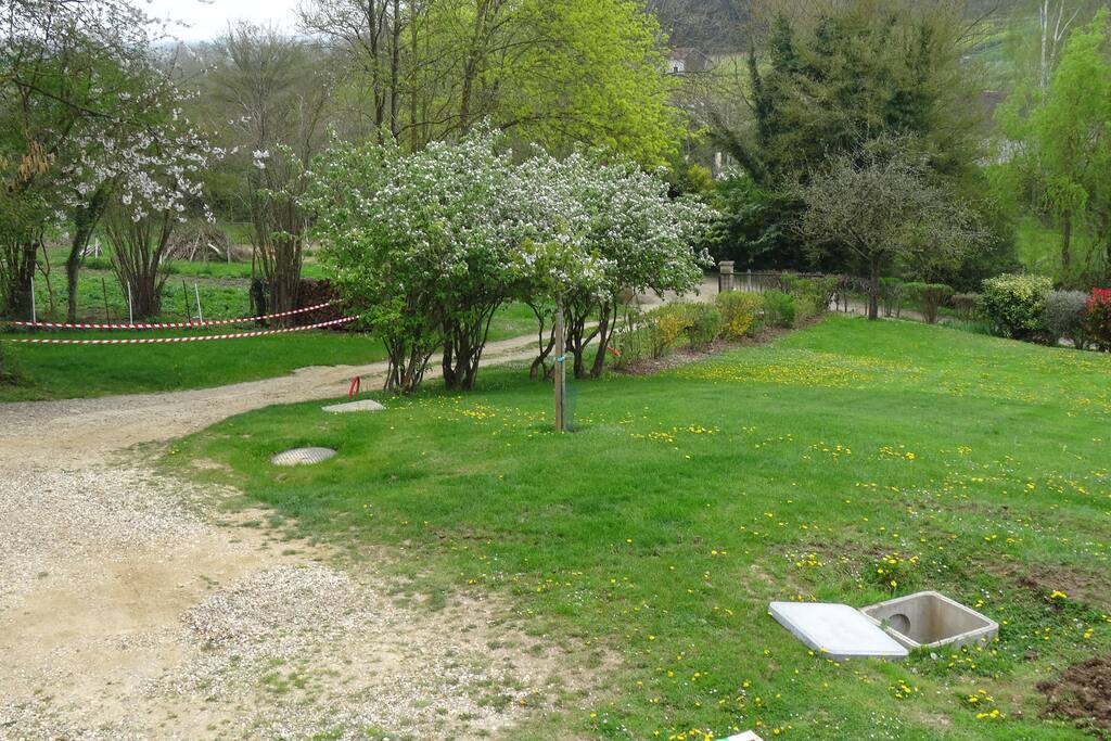 votre chemin pour vous rendre à votre terrasse