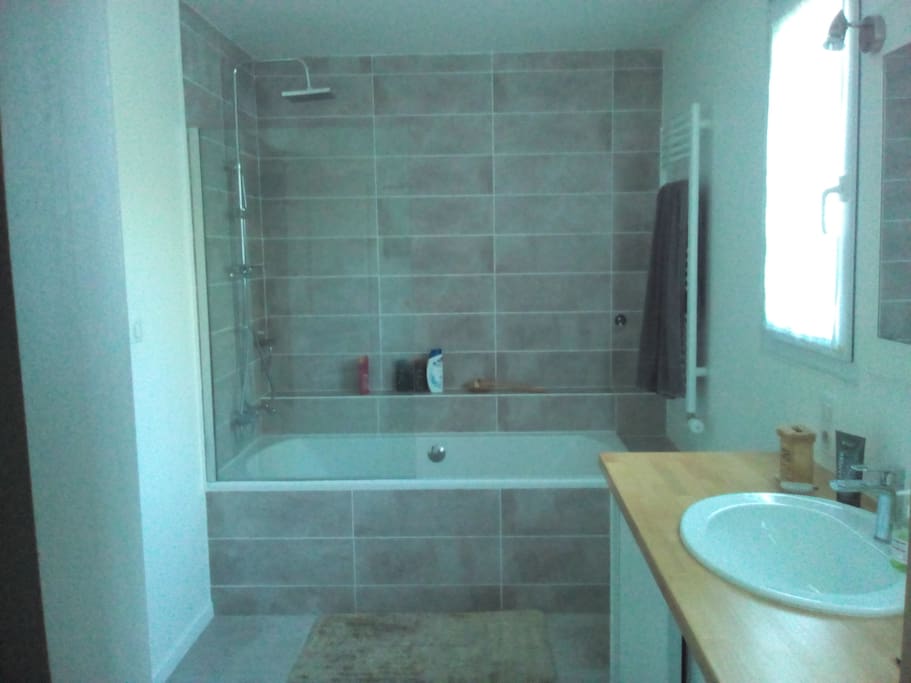 baignoire douche privative