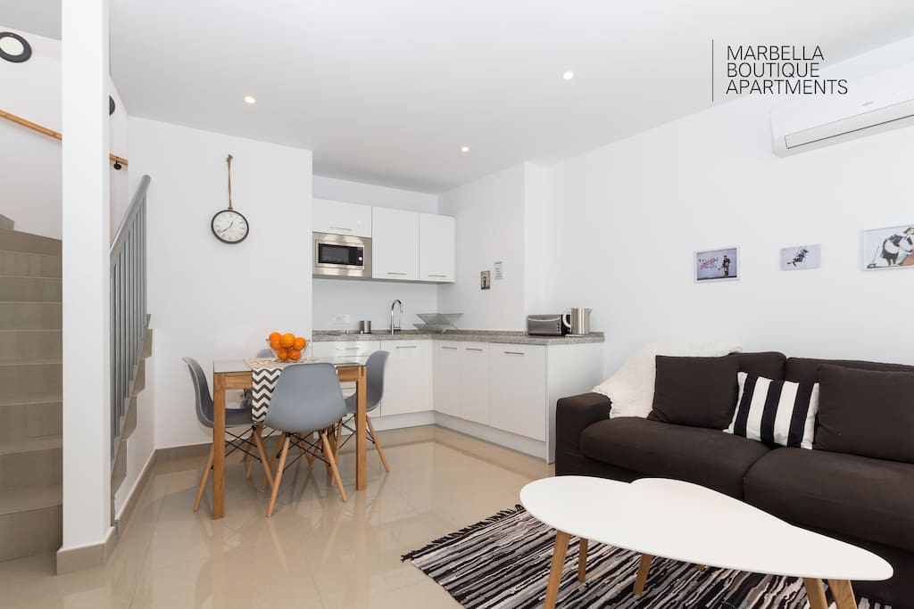 Kitchen/living area