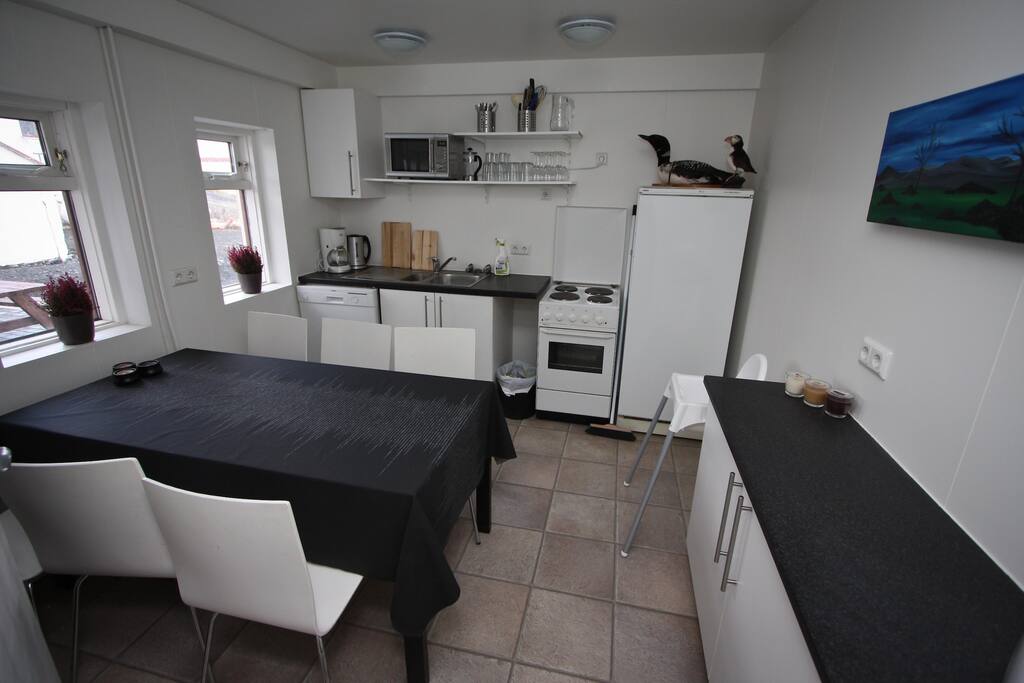 Fully equipped kitchen