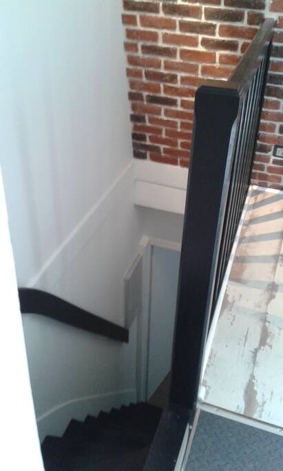 Entrée par escalier privé