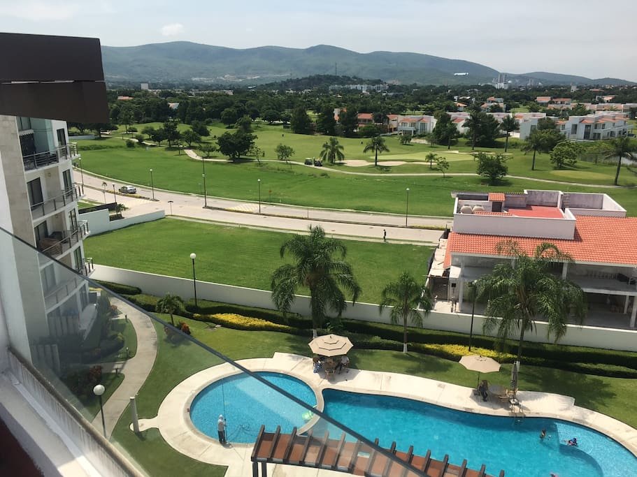Vista de la terraza del PH