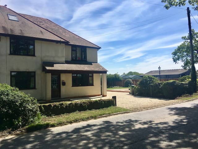 Private Double Room Overlooking Countryside