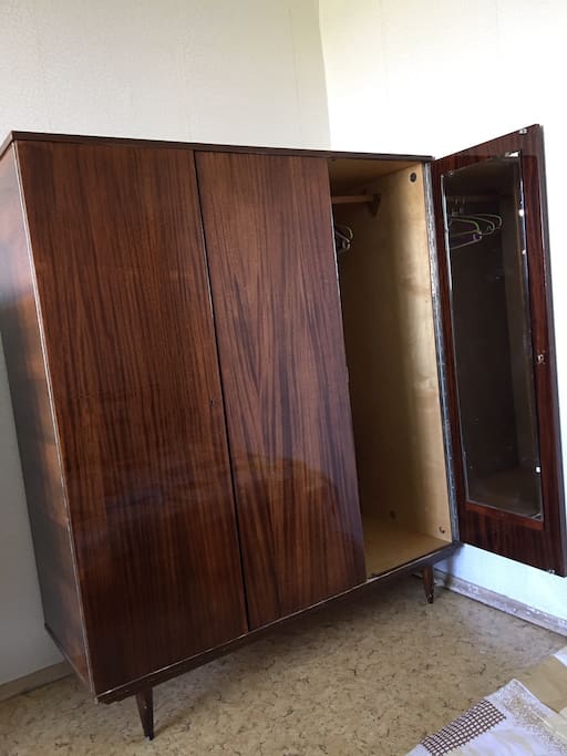 Cabinet with the mirror