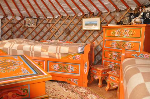 Mongolian yurt in the Alte Land