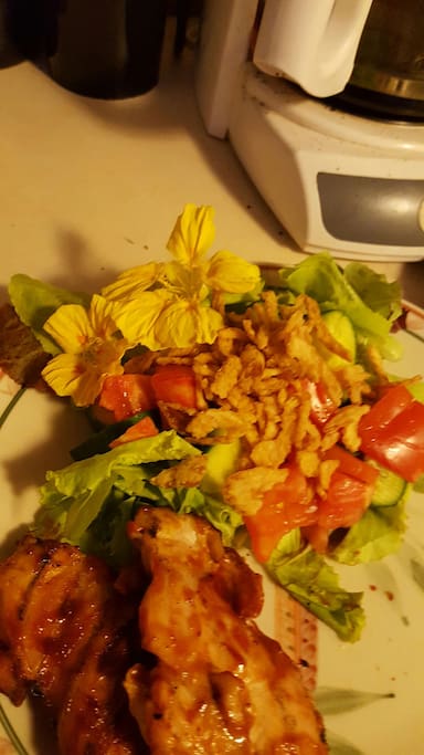 Fresh organic meals with a gourmet flare.