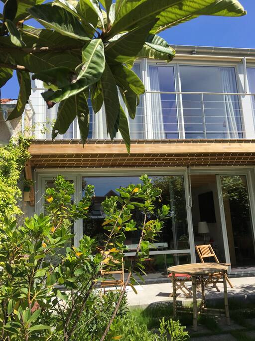 Façade côté jardin