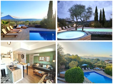 Charming outbuilding in Bastide, stunning views