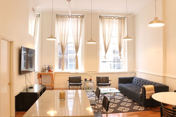 Chic Two Bedroom Loft