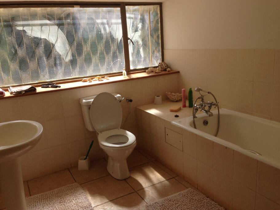 The bathroom
