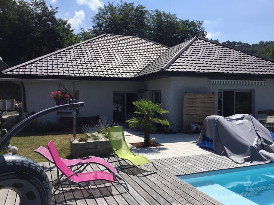 Maison côté terrasse