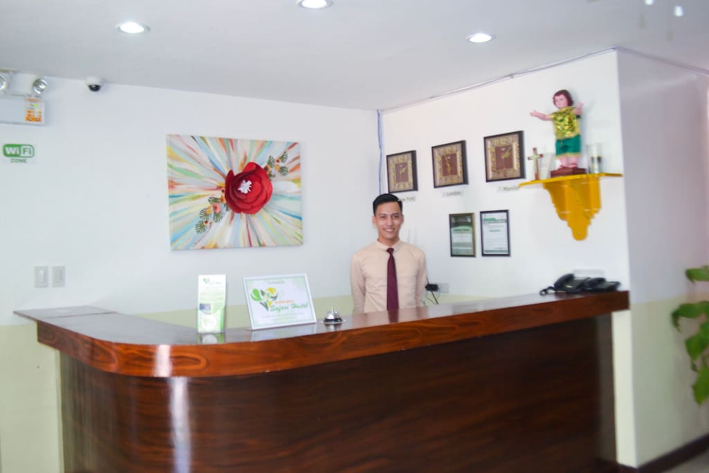 reception area