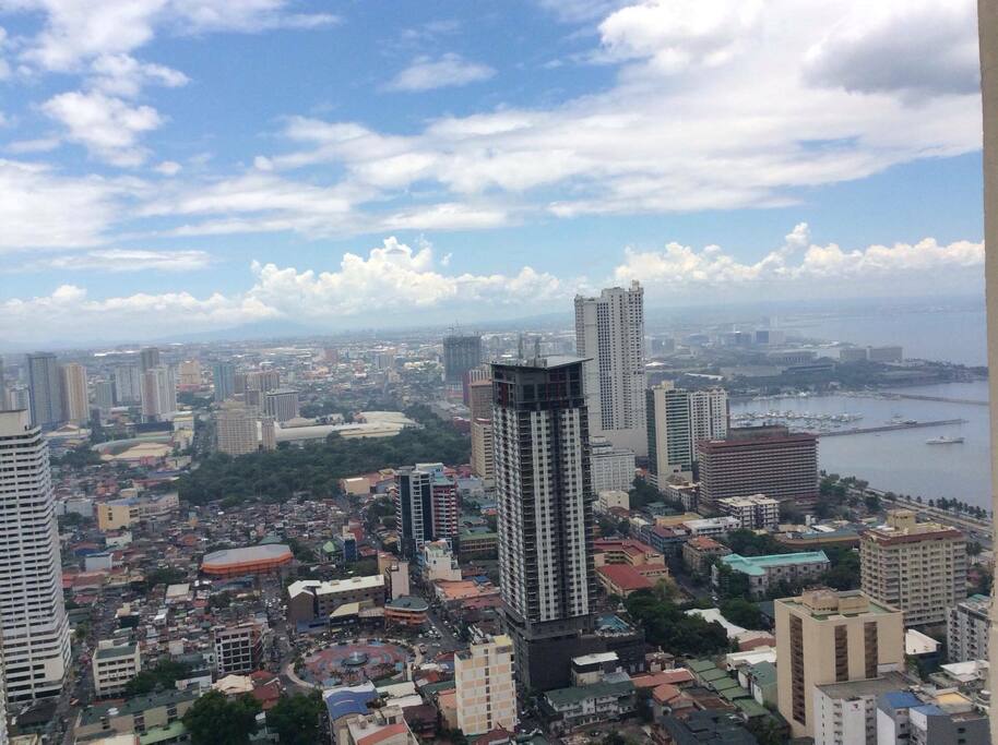 City View from Balcony