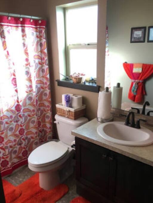Really nice shared Bathroom