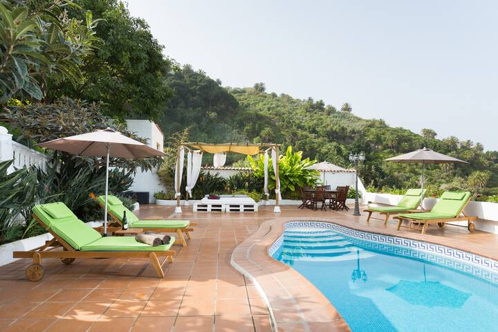 Casa el Canario, Pool, BBQ, Nature and Relax !!!