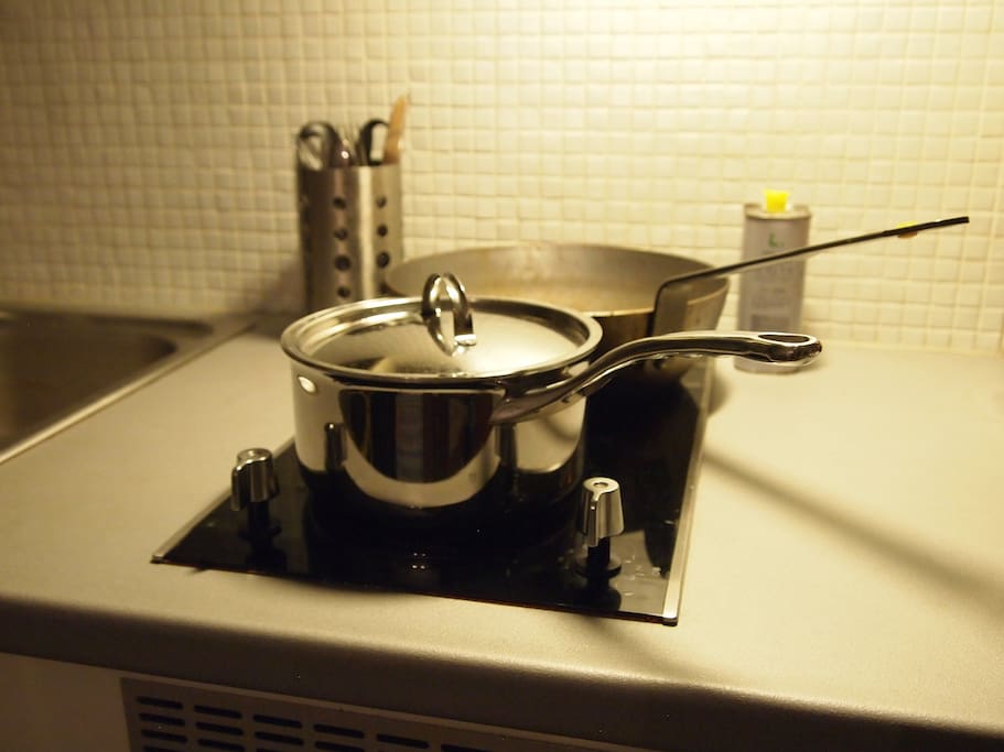 Small kitchen.