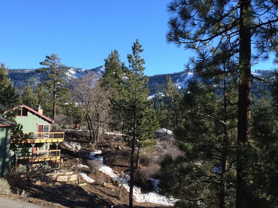 Bear Mountain viewed from the front porch