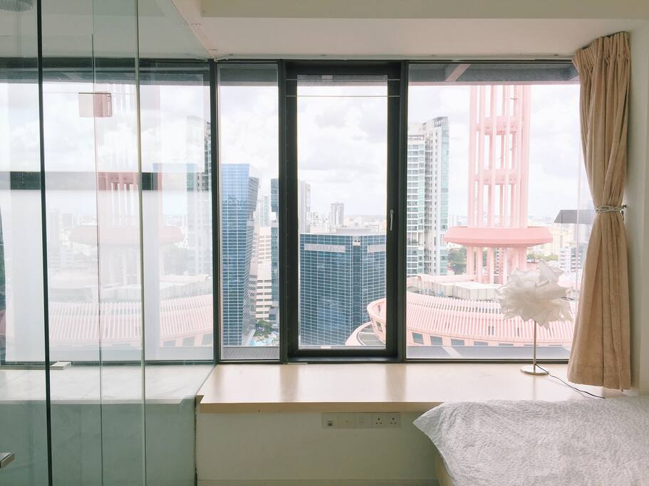 View from the master bedroom