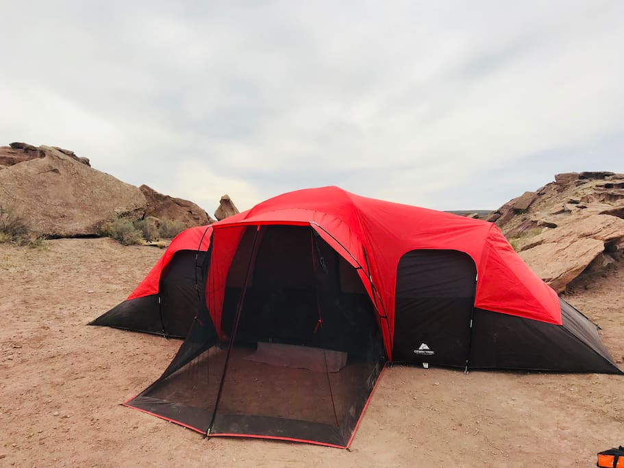 10 man tent (pictured in Warner Valley)