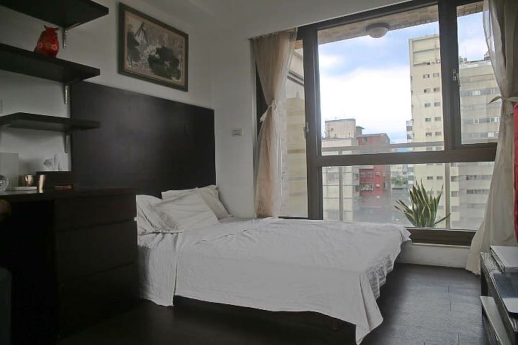 Upstairs bed