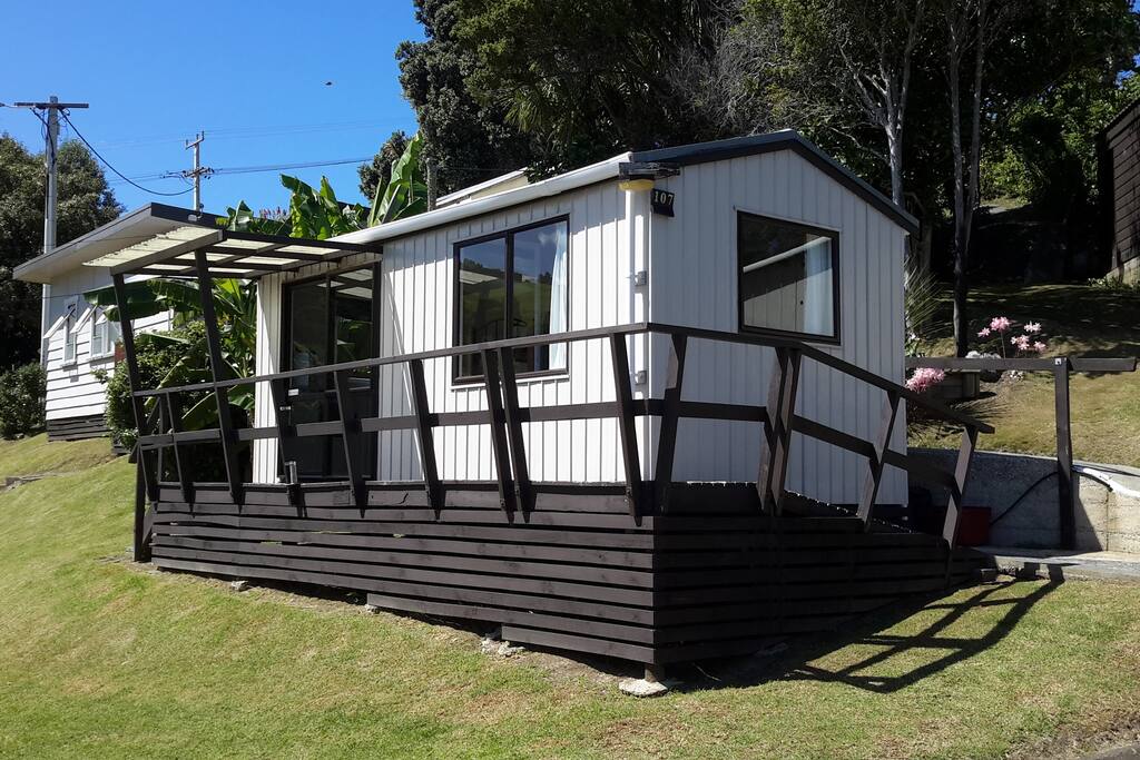 Cabin has your own deck